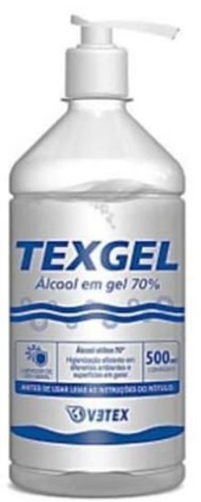 Imagem de ALCOOL GEL 70% 500ML TEXGEL