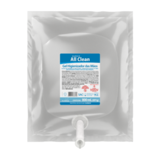 Imagem de ALCOOL GEL 70% ALL CLEAN 800 ML