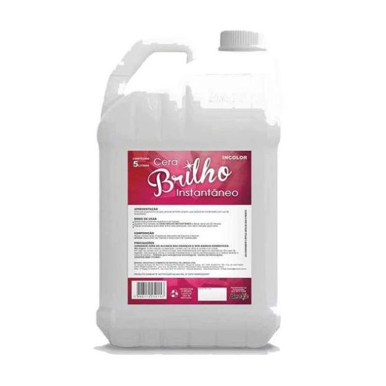 Imagem de CERA BRILHO INSTÂNTANEO INCOLOR BRIOSOL - 5 L