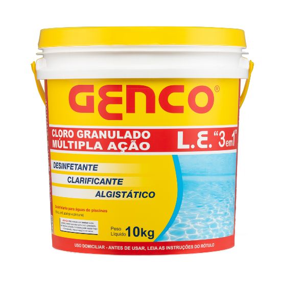 Imagem de CLORO DE PISCINA GENCO 3X1 10 KG