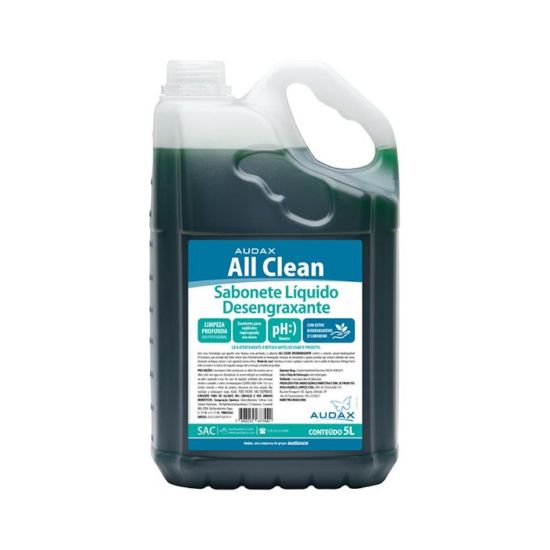 Imagem de DESENGRAXANTE SABONETE ALL CLEAN AUDAX 5L