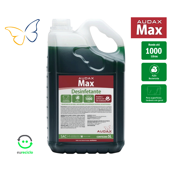 Imagem de DESINFETANTE AUDAX MAX PINHO FRESH 5L