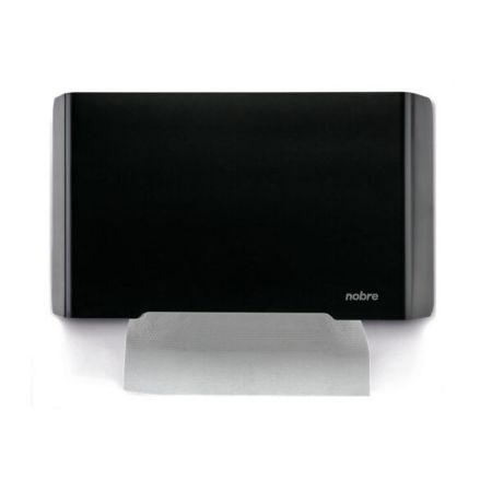 Imagem de DISPENSER P/PAPEL TOALHA INOX PRETO SELECT NOBRE