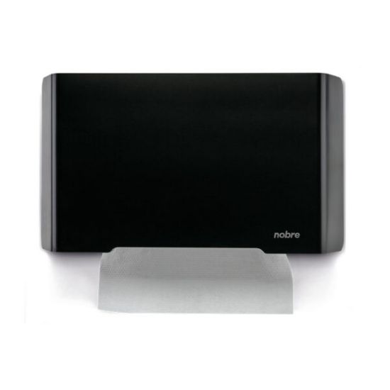 Imagem de DISPENSER P/PAPEL TOALHA INOX PRETO SELECT NOBRE