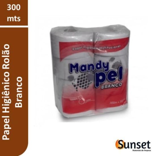 Imagem de PAPEL HIGIENICO ROLAO MANDYPEL BRANCO