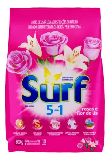 Imagem de SABAO EM PO SURF FLOR DE LIZ 800G