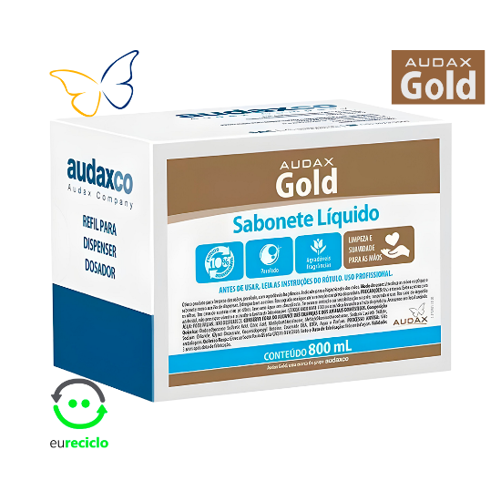 Imagem de SABONETE LIQUIDO ALL CLEAN FRESCOR DA MANHA REFIL 800ML AUDAX