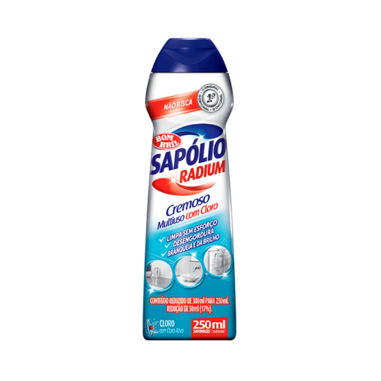 Imagem de SAPOLIO RADIUM CREMOSO CLORO 250 ML