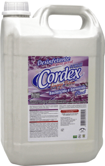Imagem de DESINFETANTE FLORAL CORDEX 5L