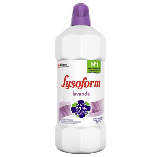 Imagem de DESINFETANTE LYSOFORM LAVANDA 1L