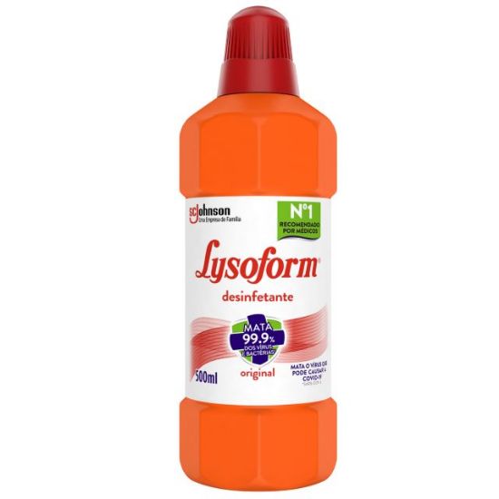 Imagem de DESINFETANTE LYSOFORM TRADICIONAL 500 ML