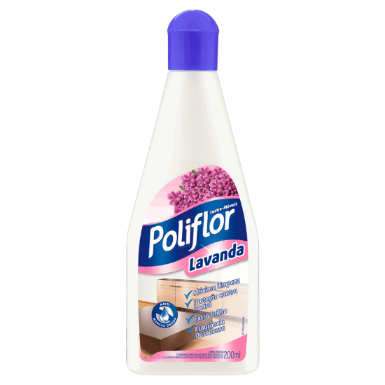 Imagem de LUSTRA MÓVEIS POLIFLOR LAVANDA 200 ML
