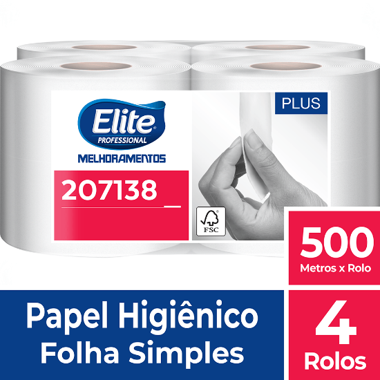 Imagem de PAPEL HIGIÊNICO ROLO - FOLHA SIMPLES