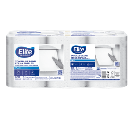 Imagem de Papel Toalha Elite Plus Folha Simples