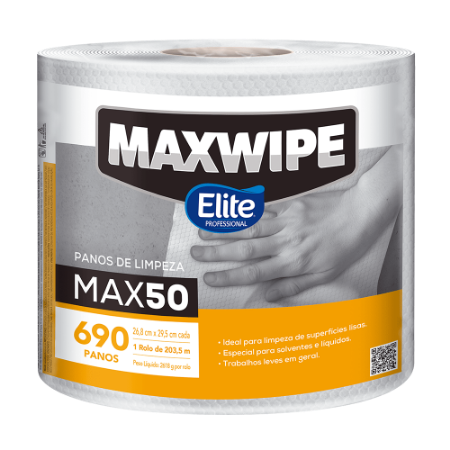 Imagem de TOALHA DE PAP MAXWIPE MAX 50 BOBINA 690 Fls 