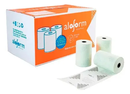 Imagem de BOBINA TERMICA BRANCA 80X40