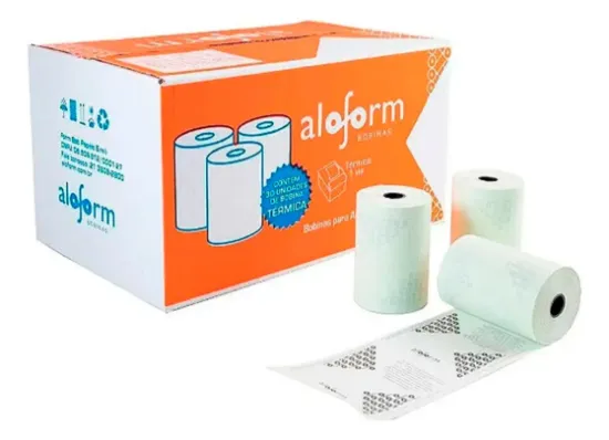 Imagem de BOBINA TERMICA BRANCA 80X40