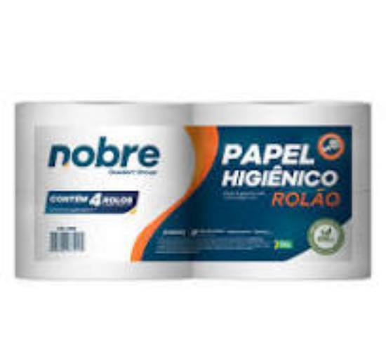 Imagem de PAPEL HIGIÊNICO ROLO 10 CM X 200 M - FARDO COM 4 ROLOS FOLHA SIMPLES