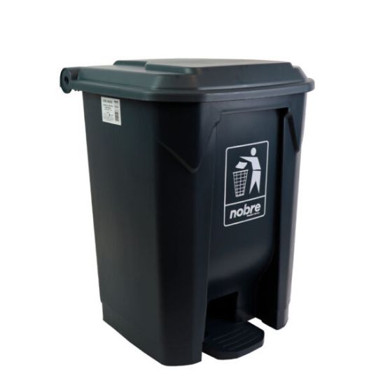 Imagem de LIXEIRA PLÁSTICA COM PEDAL 30 L CINZA