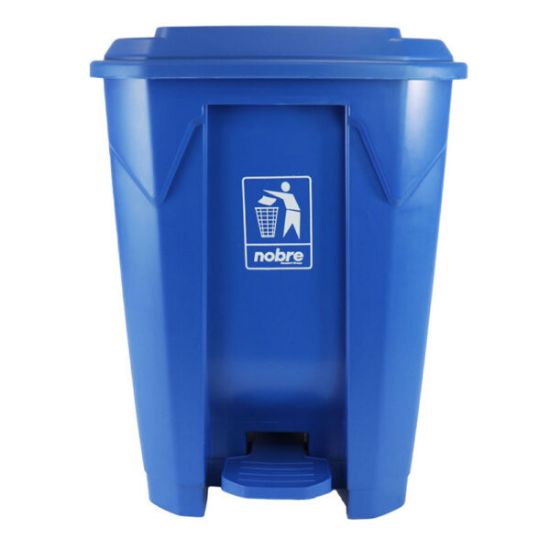 Imagem de LIXEIRA PLÁSTICA COM PEDAL 50 L AZUL