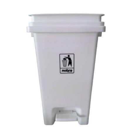 Imagem de LIXEIRA PLÁSTICA COM PEDAL 15 L BRANCO