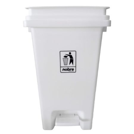 Imagem de LIXEIRA PLÁSTICA COM PEDAL 20 L BRANCO