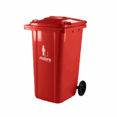 Imagem de CONTENTOR EUROPEU 240 L VERMELHO