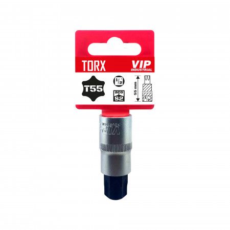 Imagem de SOQ TORX MANUAL CURTO T55 - Enc. 1/2" x 55mm