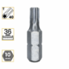 Imagem de BITS TORX CURTO PREMIUM T40 - Enc. 10mm x 36mm