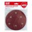 Imagem de DISCO DE LIXA C/ FURO - 5" (125m) GR 40 - C/5