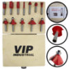 Imagem de JG DE FRESAS PARA TUPIA 1/4" [12 PÇS]