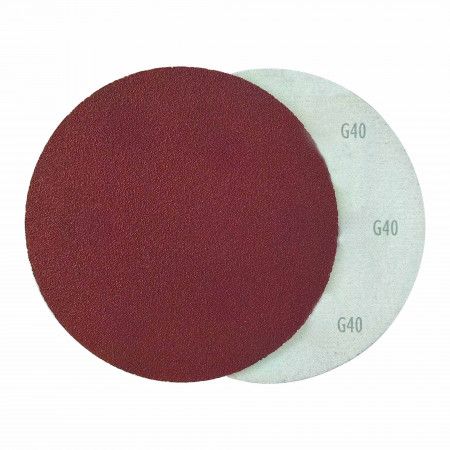 Imagem de DISCO LIXA C/ VELCRO - 5" 125mm GR 40 [C/10]