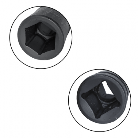 Imagem de SOQ SEXT IMPACTO CURTO 17mm - Enc. 3/4" x 54mm