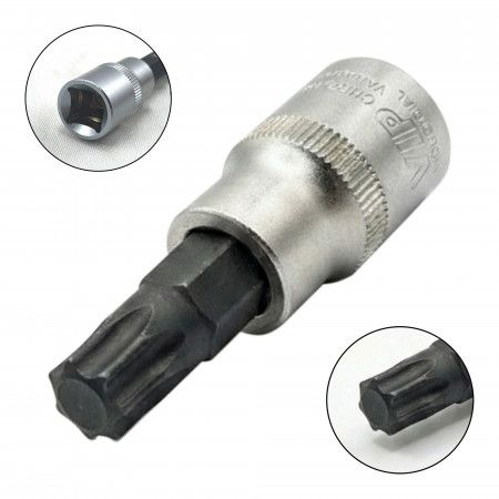 Imagem de SOQ TORX MANUAL CURTO T50 - Enc. 1/2" x 55mm