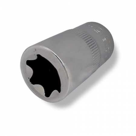 Imagem de SOQ TORX FÊMEA MANUAL CURTO E22 - Enc. 1/2" x 38mm