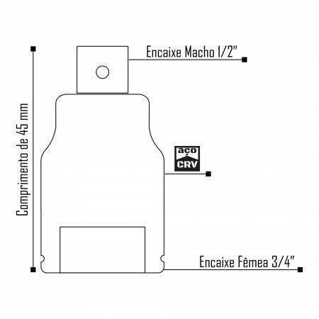 Imagem de REDUCAO MANUAL 3/4"F X 1/2"M