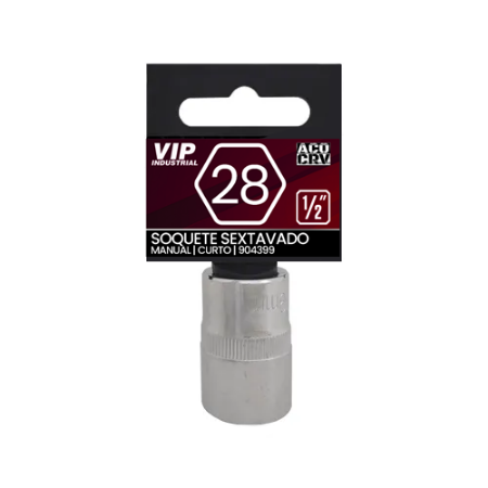 Imagem de SOQ SEXT MANUAL CURTO 28mm - Enc. 1/2" x 42mm