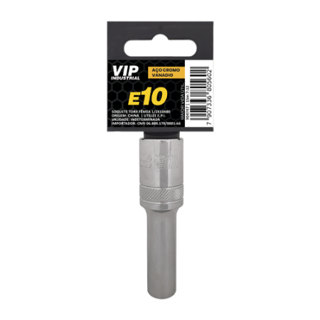 Imagem de SOQ TORX FÊMEA E10 - Enc. 1/2" x 80mm