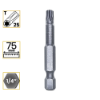 Imagem de PONTA TORX T25 - Enc. 1/4" x 75mm [C/10]