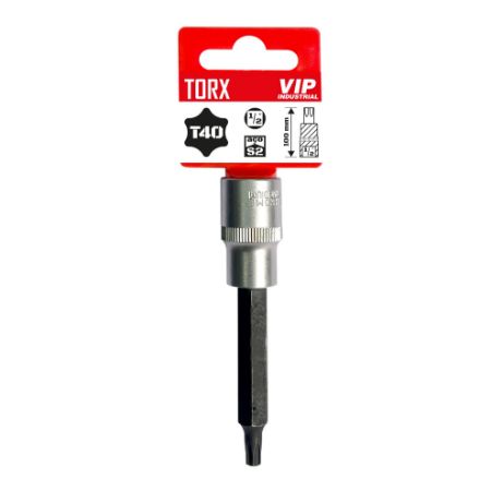Imagem de SOQ TORX MANUAL LONGO T40 - Enc. 1/2" x 100mm