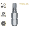 Imagem de BITS TORX PREMIUM T25 - Enc. 1/4" x 25mm