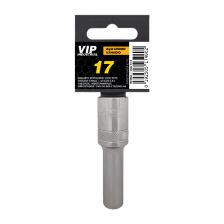 Imagem de SOQ SEXT MANUAL LONGO 17mm - Enc. 1/2" x 75mm