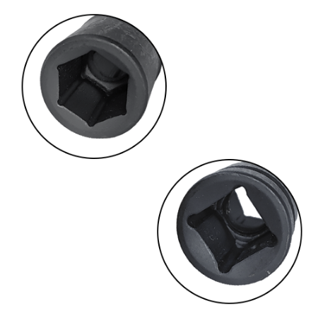 Imagem de SOQ SEXT IMPACTO CURTO 23mm - Enc. 1/2" x 38mm